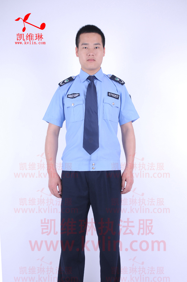 中国林政制服男士制式短袖